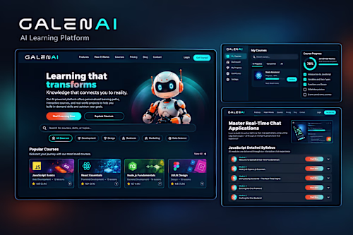 GalenAI — AI-Powered Learning Platform (SaaS + Next.js)