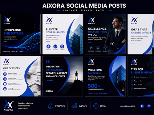 AIXORA — Innovate. Elevate. Excel.
