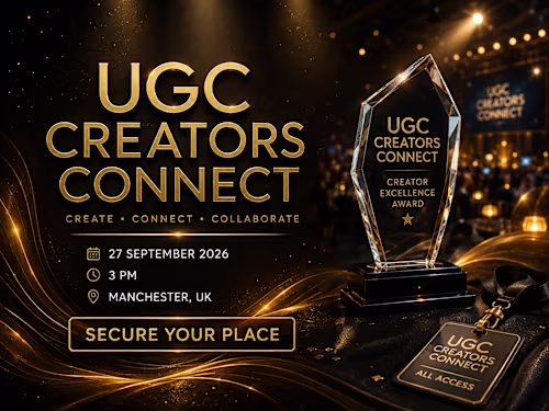 UGC Creators Connect | Cinematic Event Advertisement