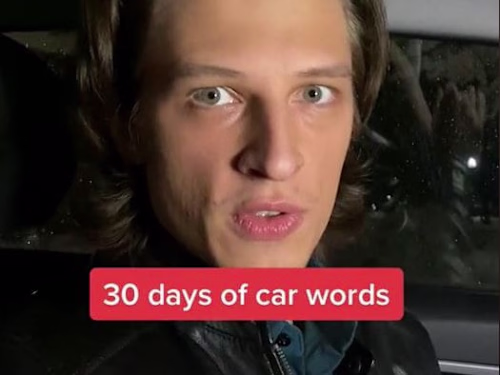 30 Days of Car Words