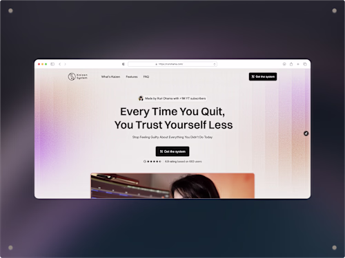 Ruri Ohama Personal Brand Website (Framer, Figma Design)