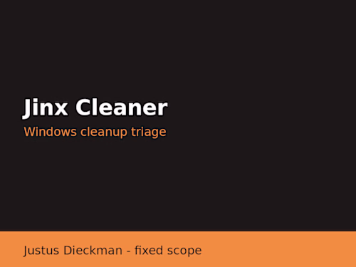 Jinx Cleaner