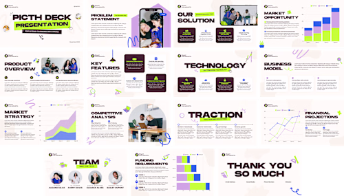 Pitch Deck - Template Design