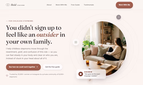 coaching site for childless stepmoms