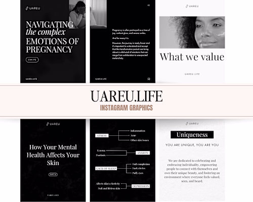 Social media management for an organic skincare brand