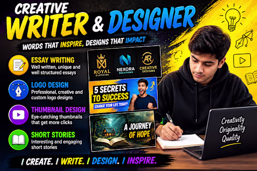 Writing
I am a creative and