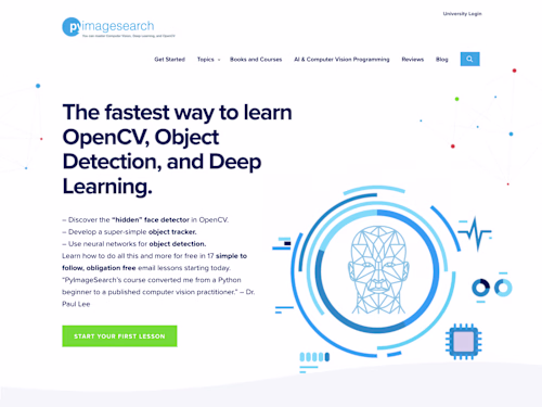 Kajabi Website & Online Education Experience for PyImageSearch