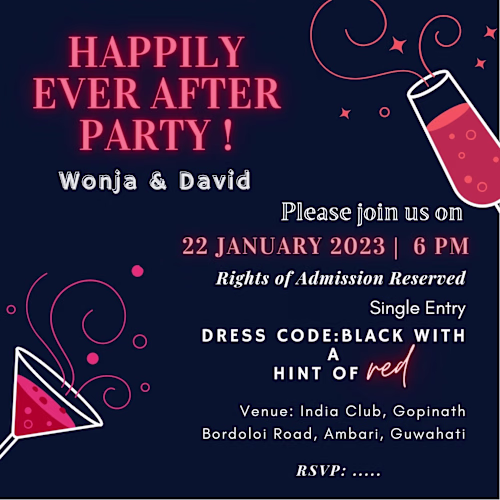 Cocktail Party Invitation