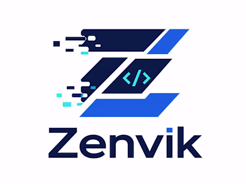 Which concept represents "Zenvik" better for a modern tech b...
