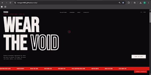 :Built VOIDX — a luxury