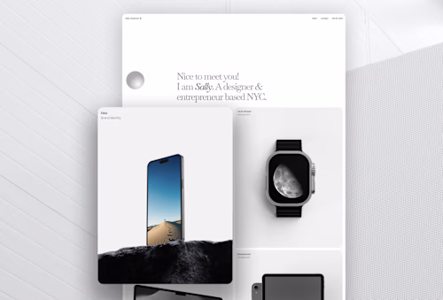 Instrument — Framer Portfolio Wesbite
