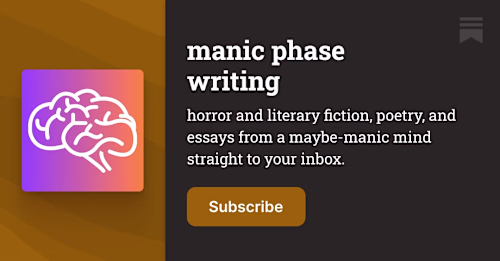 manic phase writing