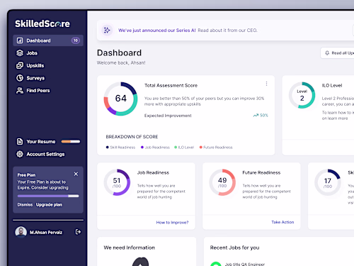 SaaS AI Product Dashboard Design :: Behance
