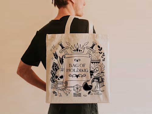 The tote bag design is