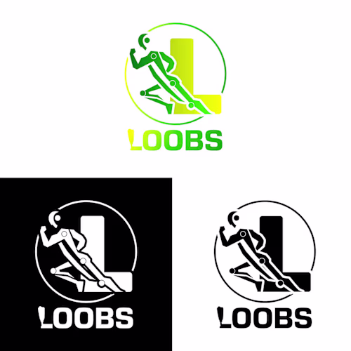 Profesional logo design for loobs on Behance