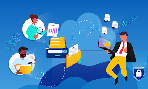 Visual content design for ScienceSoft DMS