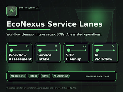 Fixed-scope service structure for EcoNexus