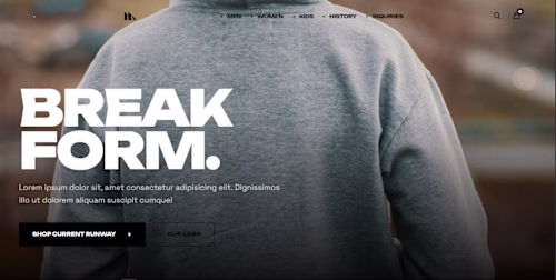 Adidas UI Redesign