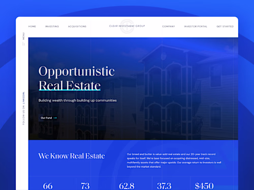 Website Redesign for Clear Investment Group