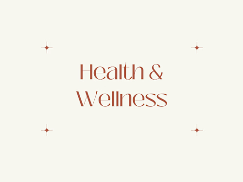 Health & Wellness Writing