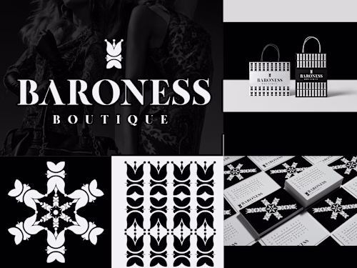 Baroness Boutique Visual Identity