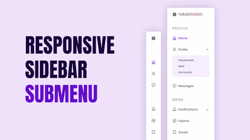 Sidebar Or Navigation Or Nav Bar #03