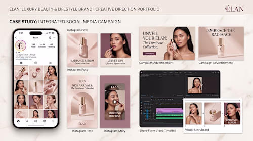 ÉLAN — Luxury Beauty Social