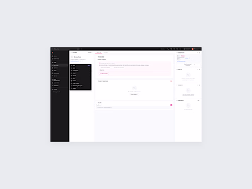 Reconnecting HubSpot's Hubs — Cross-Hub Information Architecture