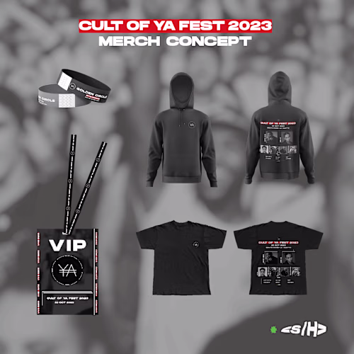 Merch Design & Production-Ready Files