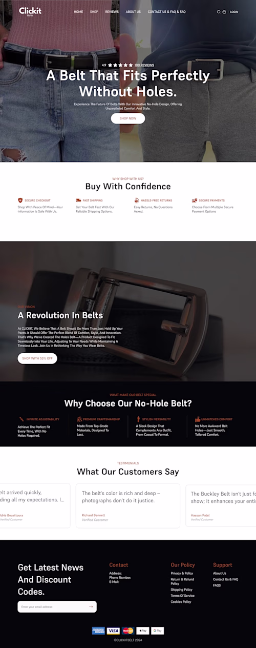 Figma-Pagefly Fashion Store Development