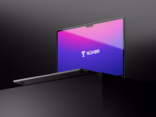 NGHBR App Landing Page - Framer & Figma