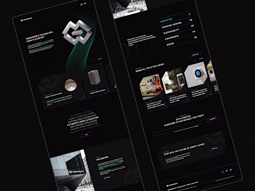 Smart Home Brand Identity & Logo Design | Holomeera