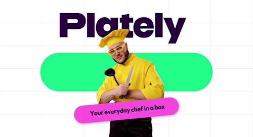 Plately - A Meal Subscription Service Branding