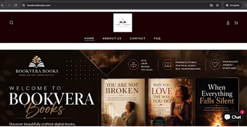 Shopify Website Design for an Online Store