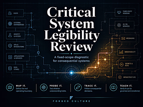 Critical System Legibility Review