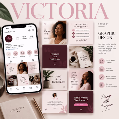 A cohesive social media design