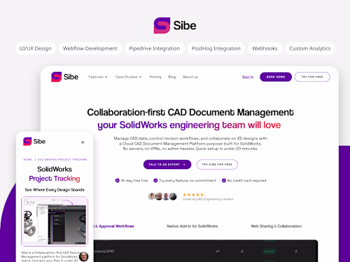Scalable Webflow Marketing Platform