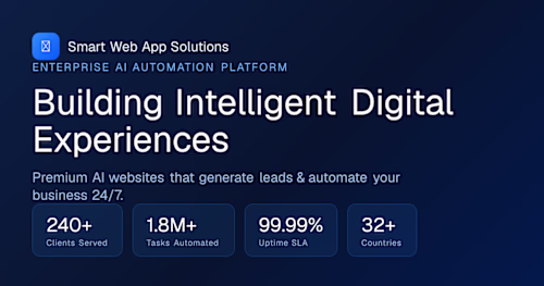 Smart Web App Solutions — AI Automation Platform