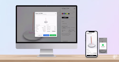 Custom 3D Interactive Product Configurator