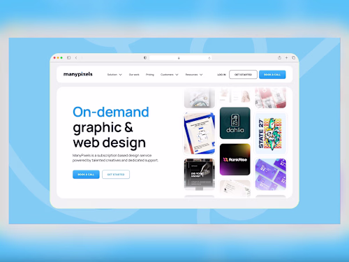Manypixels — Webflow development & custom JS gallery