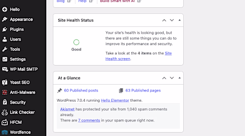 WordPress Website Maintenance & Technical Support