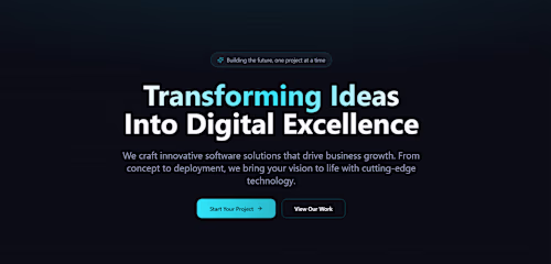 NexaStudio Agency Page