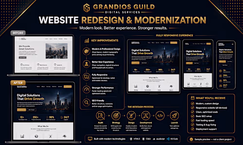Website Redesign & Modernization