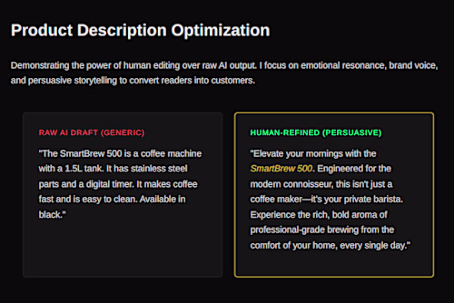 E-Commerce Product Copy: From Robotic to Relatable