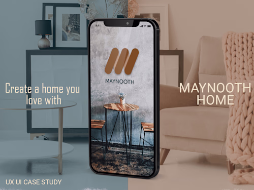 Maynooth Home app design