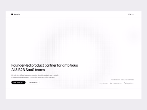 Studio — AI & SaaS