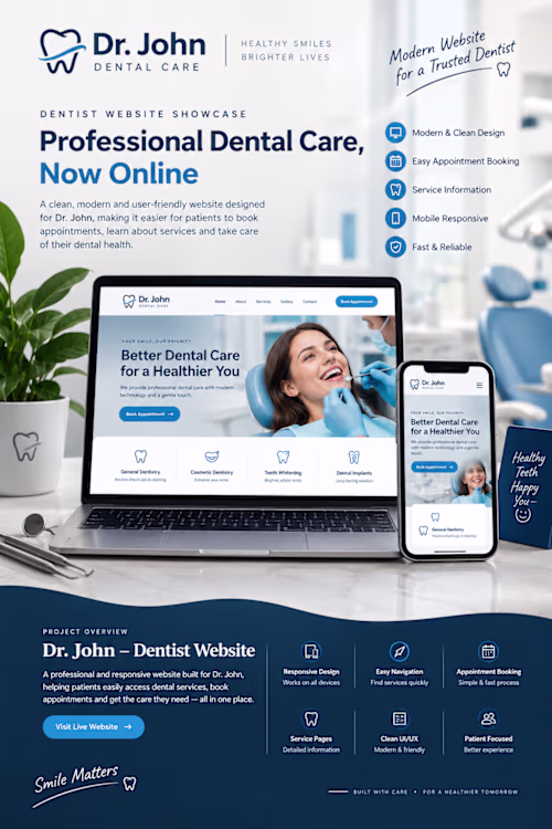Website for my dentist client