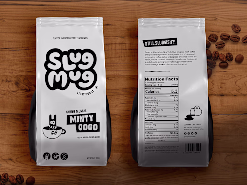 Brand Identity for Slug Mug Coffee