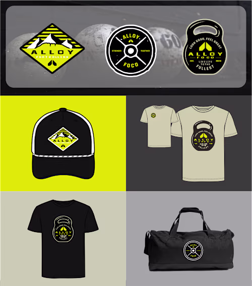 Apparel Identity Design for Alloy Fort Collins