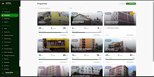Real Estate Property Management ERP